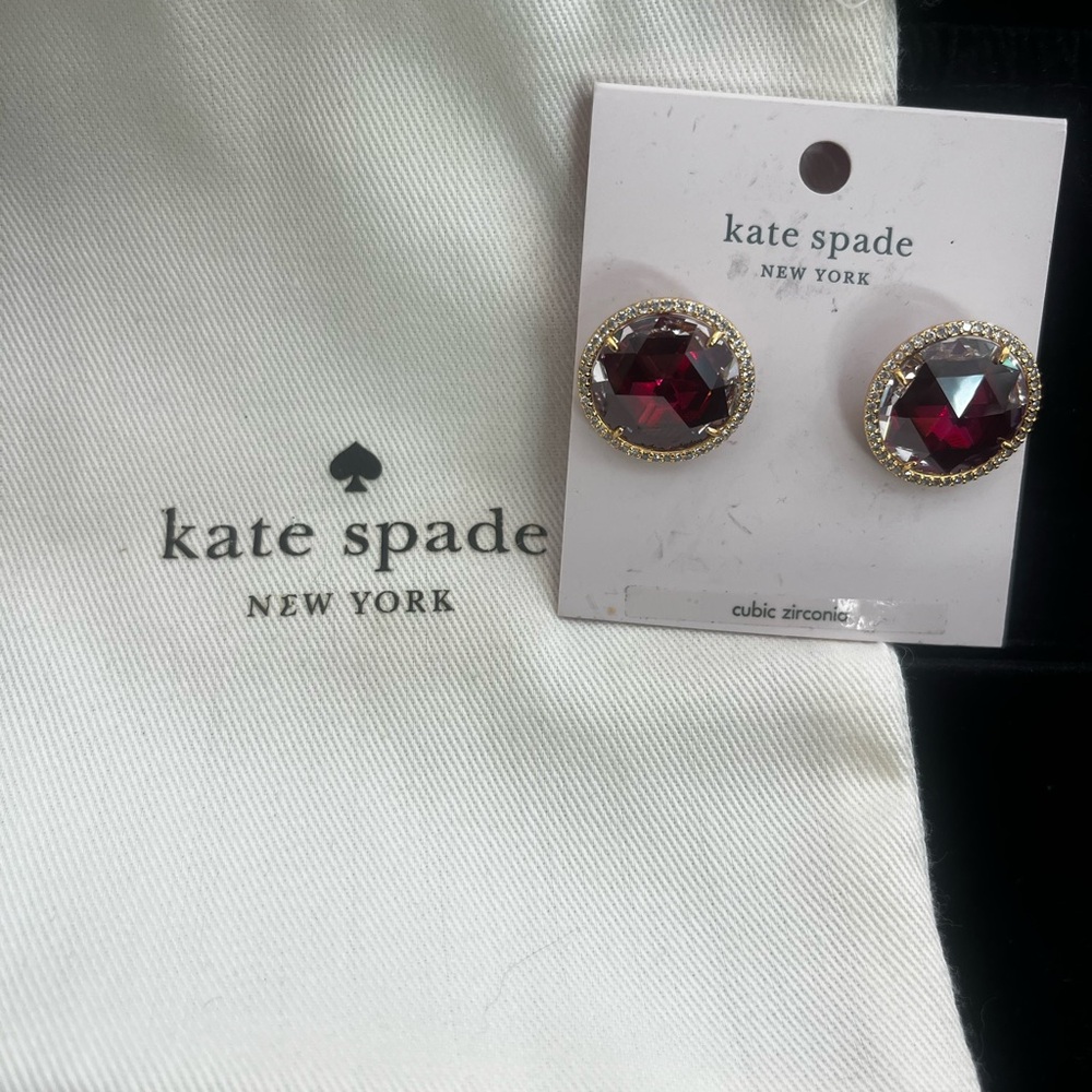 Brand New!! Kate Spade Round Stud Earrings